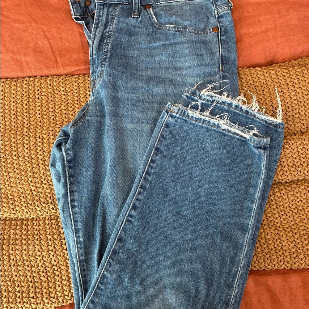 Madewell Classic Blue Denim Jeans